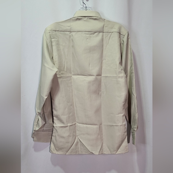 Sonneti Men's Light Green Long Sleeve Dress Shirt Size 14.5 Neck/Small EUC - Picture 4 of 4